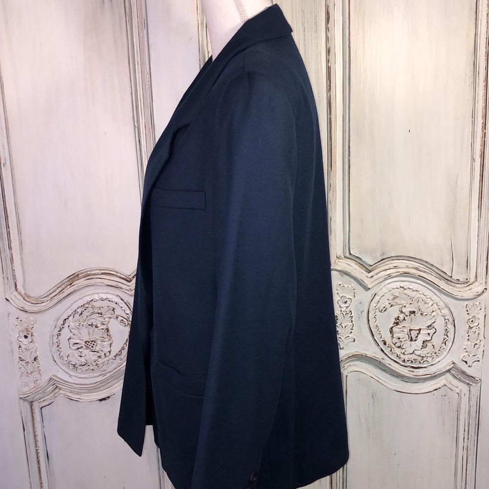 Pendleton 100% Virgin Wool Fully Lined Navy Blue … - image 8